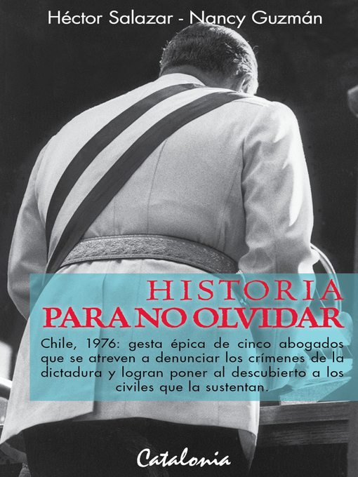 Title details for Historia para no olvidar by Nancy Guzmán - Wait list